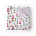 Daisy Boots Holly Pastel Quilt