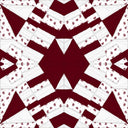 Game Day Maroon Anabelle Patchwork Quilted Duster