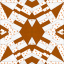 Game Day Orange Anabelle Patchwork Quilted Duster