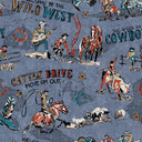 Cattle Drive Chambray Quilted Garment Bag