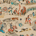 Cattle Drive Linen Quilted Garment Bag