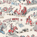 Cattle Drive Sand Zipper Tote Bag