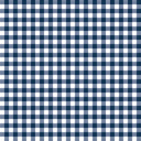 Anthia Gingham Navy Small Tools Bag