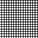 Anthia Gingham Black/White Zipper Tote Bag