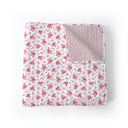 Picnic Floral Red Quilt