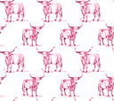 Longhorn Icon Fuchsia Quilted Hot Tools Bag