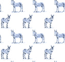 Donkey Icon Blue Weekender Duffle Bag