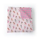 Sweater Pups Pink Quilt