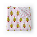 Tinsel Tree Pink Quilt