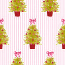 Tinsel Tree Pink Quilted Handbag