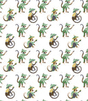 Monkey Icon Sage Quilted Tote