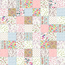 Harper Patchwork Zipper Tote Bag