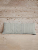 Erin and Ben Co. Garden Whisper Navy Quilted Oblong 14" x33" Pillow