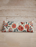 Erin and Ben Co. Garden Whisper Linen Quilted Oblong 14" x33" Pillow