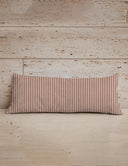 Erin and Ben Co. Garden Whisper Linen Quilted Oblong 14" x33" Pillow