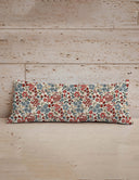 Erin and Ben Co. Willow Plaid Blue Quilted Oblong 14" x33" Pillow