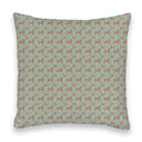 Erin and Ben Co. Zara Floral Linen Quilted 20" Pillow