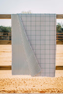 Erin and Ben Co. Farmhouse Check Sage Quilt