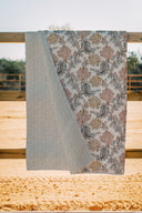 Erin and Ben Co. Garden Tapestry Linen Quilt