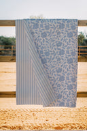 Erin and Ben Co. Paige Floral Blue Quilt