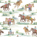 Nylah Cowgirl White Quilted Barn Jacket