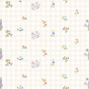 Petal Pups White Quilted Tote