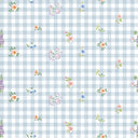 Petal Pups Blue Quilted Tote