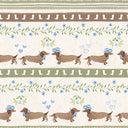 Dachshund Rodeo Linen Small Tools Bag