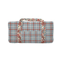 Erin and Ben Co. Willow Plaid Blue Weekender Duffle Bag