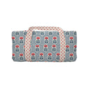 Erin and Ben Co. Sadie Floral Icon Blue Weekender Duffle Bag
