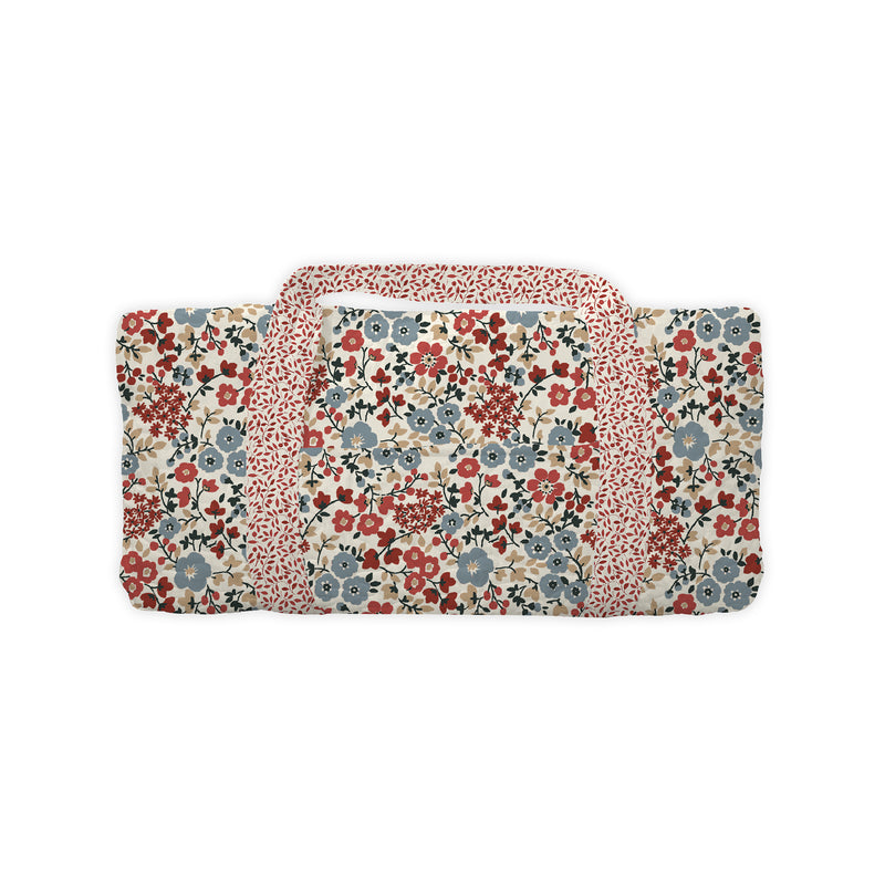 Lismont Floral Americana Weekender Duffle Bag