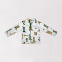 Game Day Green and Gold Thunderbird Boots Quilted Jacket