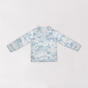 Aledo Toile Light Blue Quilted Jacket