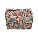 Lismont Floral Americana Quilted Makeup Bag