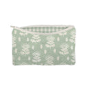 Erin and Ben Co. Clover Sage Quilted Makeup Bag