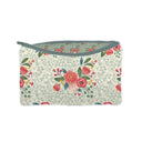 Erin and Ben Co. Zara Floral Linen Quilted Makeup Bag