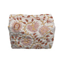 Erin and Ben Co. Heritage Scroll Rose Quilted Makeup Bag