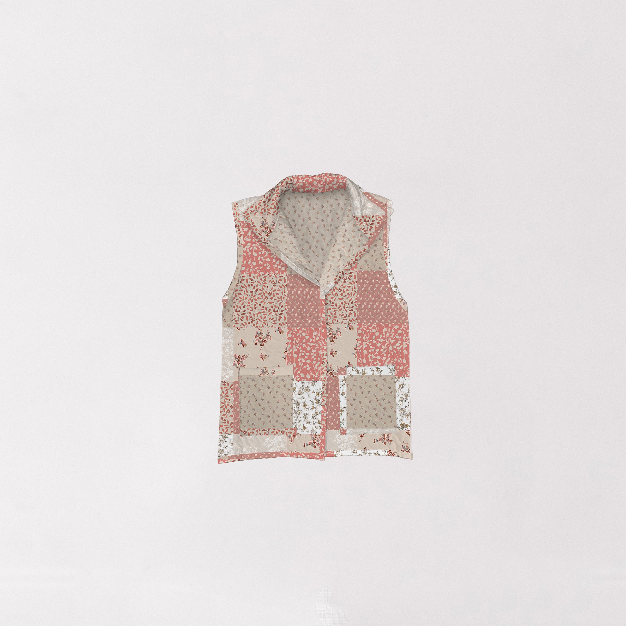 Waverly Patchwork Rose Quilted Ruby Vest – Ida Mae Home