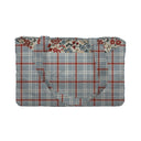 Erin and Ben Co. Willow Plaid Blue Quilted Tote Bag