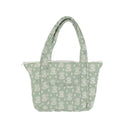 Erin and Ben Co. Clover Sage Zipper Tote Bag