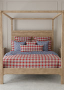 Remi Plaid Chambray Quilt