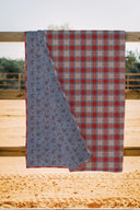 Remi Plaid Chambray Quilt