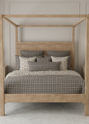 Remi Plaid Linen Quilt