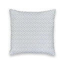 Remi Plaid Navy Quilted 20" Pillow