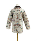 Retro Cowboy Quilted Barn Jacket