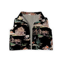 Retro Cowboy Black Quilted Cate Vest