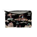 Retro Cowboy Black Makeup Bag