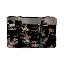 Retro Cowboy Black Quilted Tote