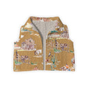 Retro Cowboy Gold Quilted Cate Vest