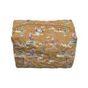 Retro Cowboy Gold Makeup Bag